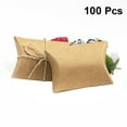 thumbnail image 6 of MEIBUTYUP 100pcs Brown Paper Candy Favor Boxes Pillow Shape for Thanksgiving Party Decoration, 6 of 6