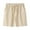 Solid Color, variant on Mchoice Mens Shorts Summer Thin Mid-waist Cotton Beach Pants Casual Solid Color Dstring Five-point Sports Shorts