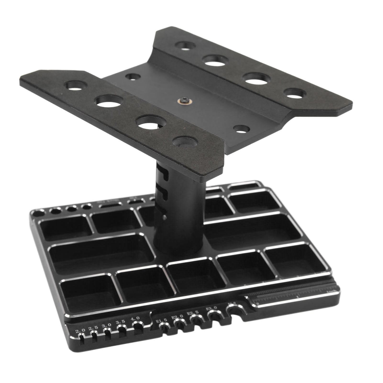 RC Car Work Stand, Aluminum Alloy 360 Degree Rotatable Lockable