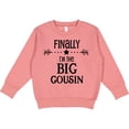 thumbnail image 2 of Inktastic Finally I'm the Big Cousin Toddler Sweatshirt, 2 of 4