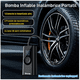 thumbnail image 3 of Bombas Aire Bloosom  Inflador Eléctricas Portátil Auto Llantas 150psi Negro, 3 of 4