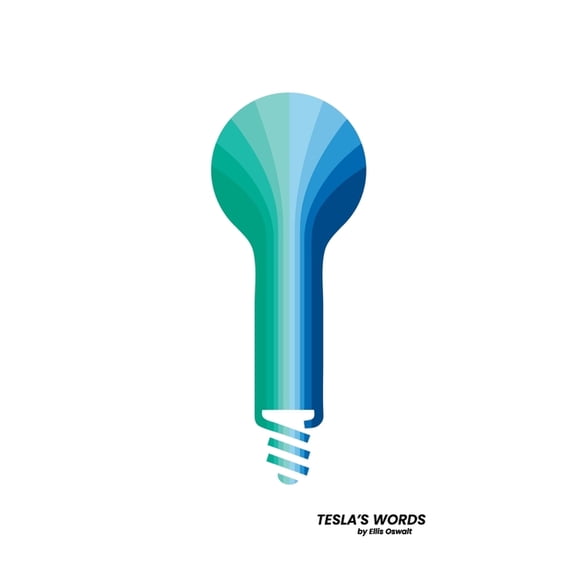 Tesla's Words (Blue), (Paperback)