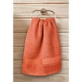 thumbnail image 6 of Beauty Threadz Luxury Solid Print Cotton Hand Towels, Coral Orange (6 Pack), 6 of 7