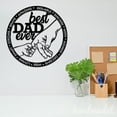 thumbnail image 5 of Handmadetneonsign Custom Best Dad Ever Metal Sign LED Light, Personalized Best Dad Ever Family, 5 of 5