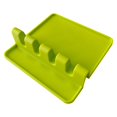 thumbnail image 1 of Tablero De Almacenamiento De Cubiertos De Silicona Con 4 Ranuras, Cucharas, Cuchillos, Tenedores, Soporte Para Cubiertos, Estante De Cocina Para Comedor De Cocina Speravity HA026444-02, 1 of 7