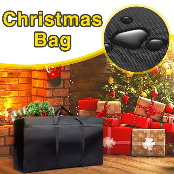 Christmas Tree Storage Bag Christmas Tree Christmas Items Bag, Large Capacity Chrismas Decorations Storage Bag