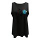 thumbnail image 3 of Gibobby Mujeres Love Peace Impreso Cuello en V Sin mangas Chaleco de punto sin mangas Chaleco Sling(Negro,M), 3 of 5