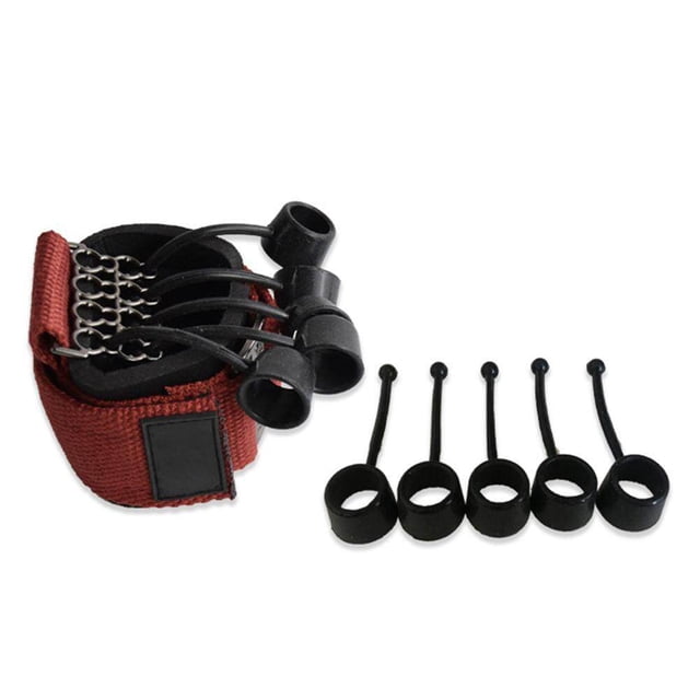 Ejercitador extensor de dedos y manos con banda de resistencia, fortalecedor de entrenamiento de extensión de flexión de dedos