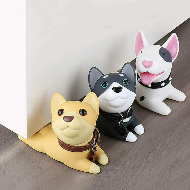 Door Stopper Cute Dog Door Stopper Door Stop Silicone Door Stops Cute Style Door Wedge for Home and Office Yellow Shiba Inu Walmart