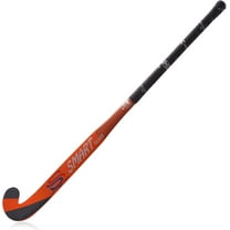 Smart Silver Hockey Stick, 36 Inches, Orange and Black, Composite Wood, Slim Handle
