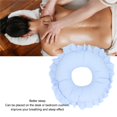 thumbnail image 4 of Headrest Face Cushion, Massage Face Pillow Round Shaped Multipurpose Ergonomic Design  For Lunch Break For Massage Bed, 4 of 8