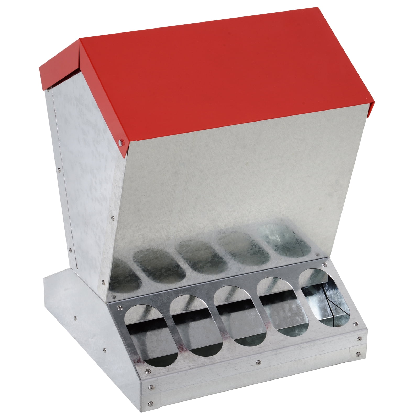 PawHut Automatic Chicken and Poultry NoWaste Feeder with Protective