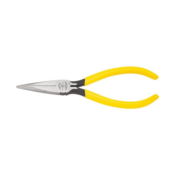 Klein Tools D3016C 6 in. Standard SpringLoaded Needle Nose Pliers