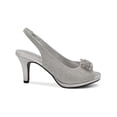 thumbnail image 2 of Karen Scott Womens Breena Embellished Textured Heel Sandals, 2 of 3