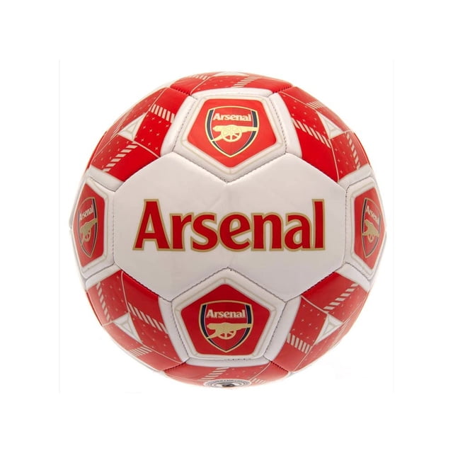 Balón de fútbol Arsenal FC talla 3 de PVC con paneles oficiales