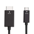thumbnail image 4 of Adaptador de cable Amazon Basics USB-C a HDMI 4K @60Hz 1,8 m negro, 4 of 5