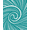 Teal, Pattern 3, variant on ODIKA 3x5 Machine Washable Non-Slip Area Rug, Ocean Wave Swirl Contemporary Shag Accent High Traffic Rug, Blue, 560598