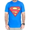Superman Red Logo Performance Athletic Adult T-Shirt