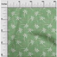 thumbnail image 2 of oneOone Viscose Chiffon Green Fabric Block Quilting Supplies Print Sewing Fabric By The Yard 42 Inch Wide, 2 of 6