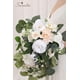thumbnail image 4 of Ramos de Boda Serwalin Bosque Peonías Blancas Novia 25 cm, 4 of 8