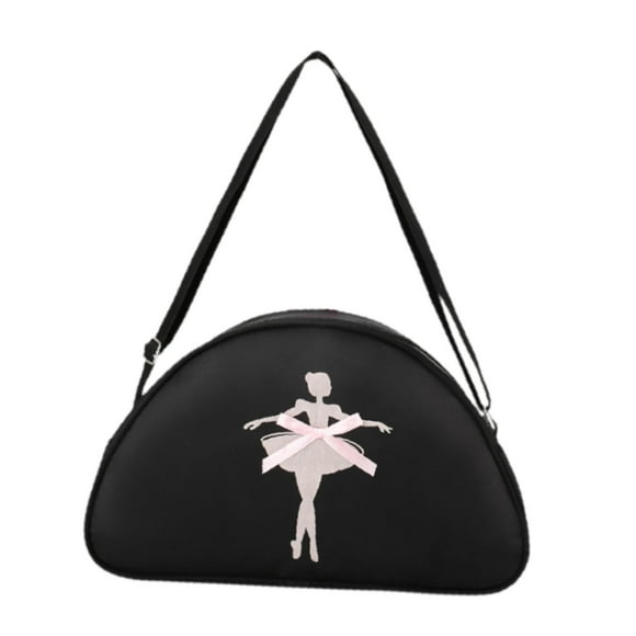 Bolso de baile de ballet Yuyangstore con correa de hombro ajustable Negro