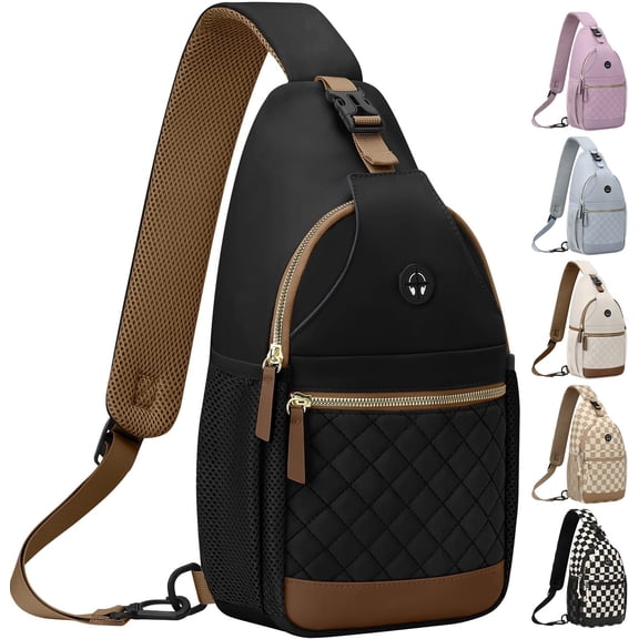 Small Crossbody Purses Bags for Women Men Travel, Chest Sling Bag Women Casual Bag for Woman Sling Backpack