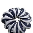 thumbnail image 2 of 12pcs/set Golf Club Iron Head Cover Protector Neoprene Golf Protective-headcover, 2 of 2