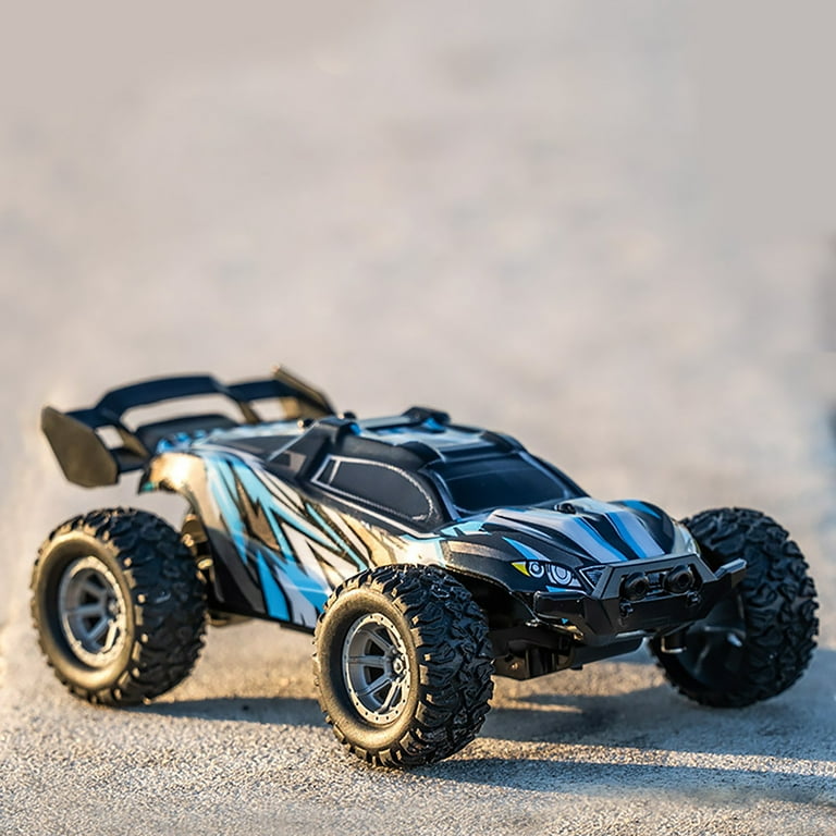 Fast Go 50 Mph Mini RC Car Off Road Truck 1 32 Scale Toy Car Rechargeable Remote Control Car High Speed 2WD Electric Vehicle With 2.4GHzRadio Controller Translucent Body Lighting Walmart