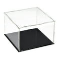 thumbnail image 1 of Uxcell Acrylic Clear Display Case Box Dustproof Protection Showcase Cube Collectibles Show Box 7.9x7.9x5.9 inch, 1 of 7