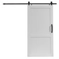 thumbnail image 2 of Spectrum Millbrooke PVC Barn Door H-Style Size 42"wide x 84"high - Kit *Requires Assembly* White, 2 of 3