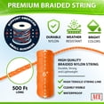 thumbnail image 2 of Mason Line String ACE Supply, naranja #18, nailon trenzado, 152 m, 2 of 5