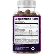 Vitamatic Iron 65 mg Gummies Supplement for Women & Men - 60 Vegan Gummies - Great Tasting Iron Gummy Vitamins with Vitamin C (1)