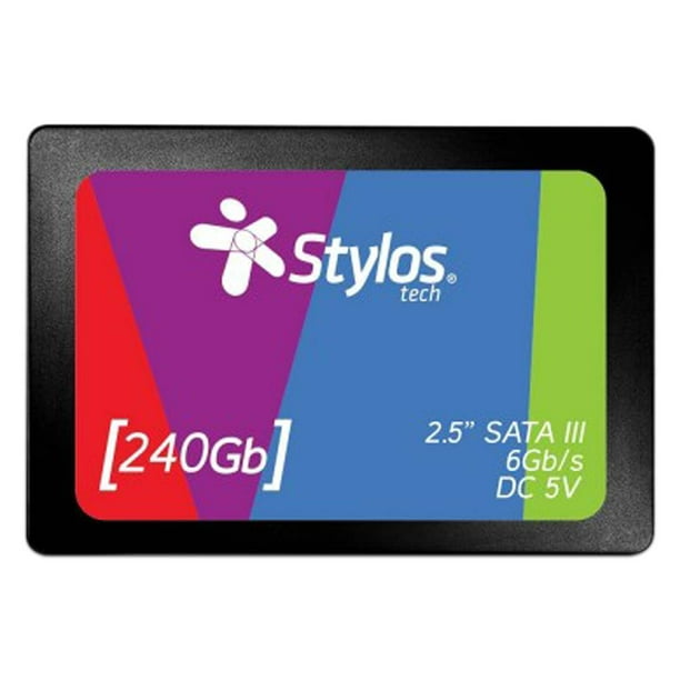 Unidad de Estado Sólido Stylos STMSSD2B de 240 Gb, 2.5 SATA III Stylos STMSSD2B