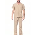 thumbnail image 5 of Dagacci Medical Uniform Unisex Scrubs Set Scrub Top and Pants, 5 of 5