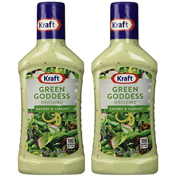 Kraft Green Goddess Dressing, 16 Fl Oz (Pack Of 2)