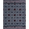 thumbnail image 1 of Ahgly Company Indoor Rectangle Abstract Slate Blue Grey Abstract Area Rugs, 7' x 10', 1 of 6