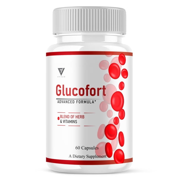 Glucofort Advanced Blood Support Capsules, Gluco Fort Supplement (60 Capsules)
