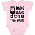 thumbnail image 3 of Inktastic My Dad's Beard is Cooler Than Yours Boys Baby Bodysuit, 3 of 5