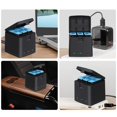 thumbnail image 2 of Caja de almacenamiento de batería con adaptador de carga rápida portátil para baterías Hero 9 y 10, 2 of 5