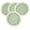 Green, variant on Fennco Styles Unique Dream Catcher Fringe Cotton Placemats 14-inch Round, Set of 4 - Green Decorative Boho Table Mats for Home Decor, Dining Table, Banquets and Special Events