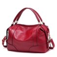 thumbnail image 5 of Soft Leather Women Handbags Elegant Ladies Shoulder Bag Vintage Female Messenger Bag Large Capacity Casual Tote Bolsa Feminina, 5 of 6