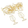 thumbnail image 3 of Paquete de 12 clips de papel de de taza clips de papel clips de oficina de metal para de la, 3 of 9