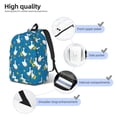 thumbnail image 5 of Daiia Cartoon Goose Vintage Canvas Backpack for Men and Women ,Hiking Backpack,Travel Laptop Bag for School,Large Capacity Backpack, 5 of 8