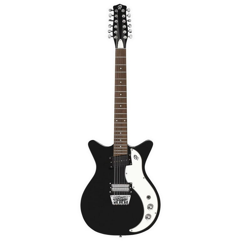 Danelectro 59X12 12-String Electric Guitar (Black) - Walmart.com