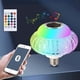 thumbnail image 1 of Bombilla inteligente con música RGB y Bluetooth con altavoz integrado | Bombilla LED que cambia de color con sincronización de música y control remoto | Base E27 para fiestas en casa e iluminación, 1 of 5