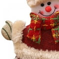 thumbnail image 3 of Christmas Tree Accessories Small Dolls Ornaments,Non-woven Cloth Snowman Santa Elk Bear Puppets Hanging Ornaments Decorations for Christmas Trees Stairs Windows Indoor and Outdoor, 3 of 6