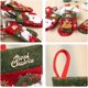 thumbnail image 2 of Juego de 4 cubiertos de Navidad para la decoración de la mesa de la cena de Navidad bolsillos bolsas de vajilla de Navidad para el hogar restaurante comedor, 2 of 5