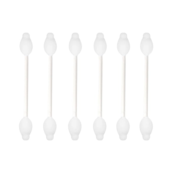 Safety Cotton Swabs,Large Tips with Paper Stick for Baby and Children Clean(3 Packs of 108ct,total 324)