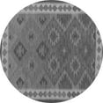 thumbnail image 1 of Ahgly Company Indoor Round Oriental Gray Traditional Area Rugs, 8' Round, 1 of 1