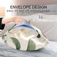 thumbnail image 4 of Yayeee Pillowcase Standard Size Set of 2 Satin Wrinkle Resistant Pillow Case, Apples Flower Pattern, 4 of 7